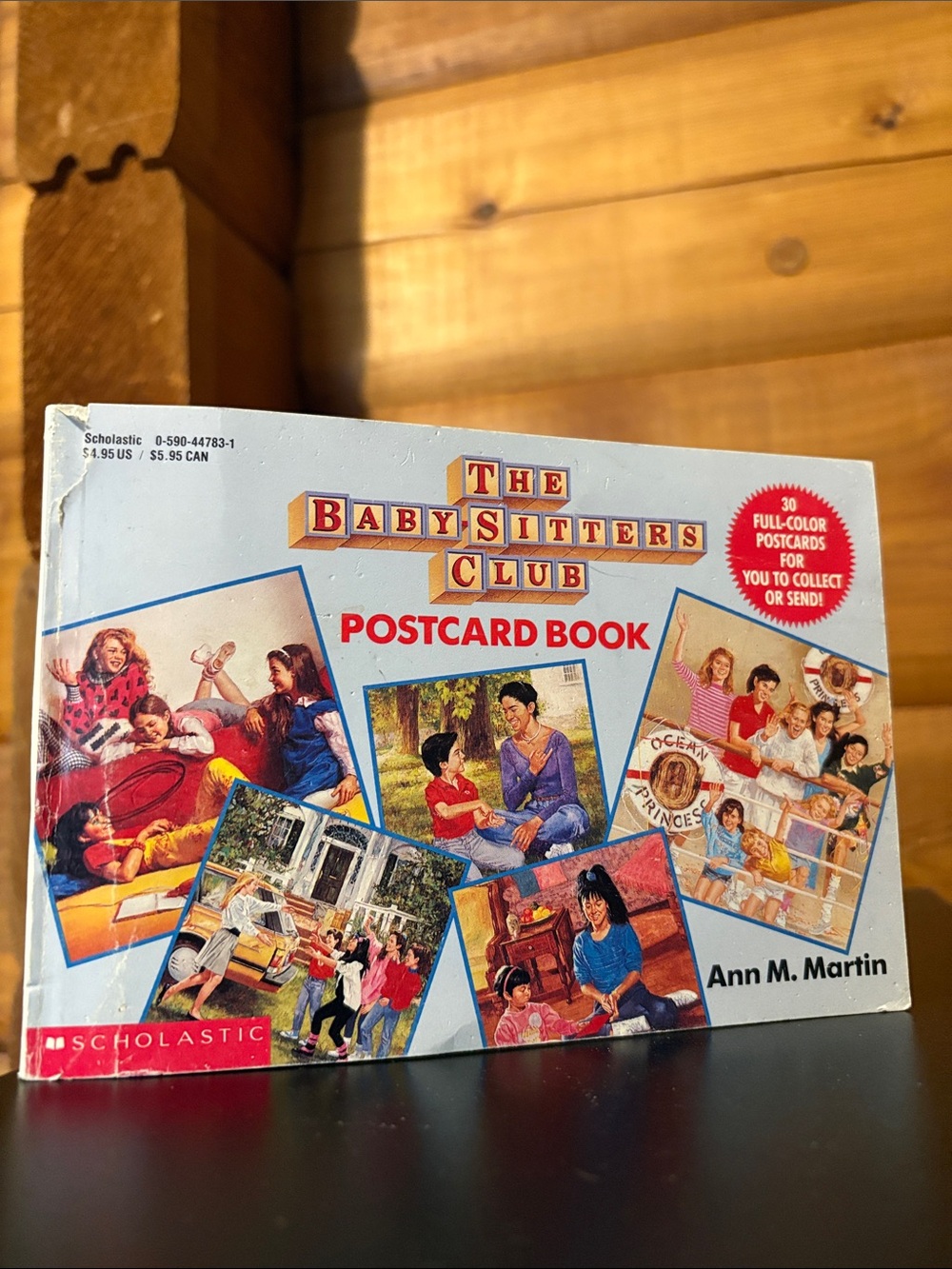1991 The Baby-Sitters Club Postcard Book by Ann M. Martin | Scholastic
